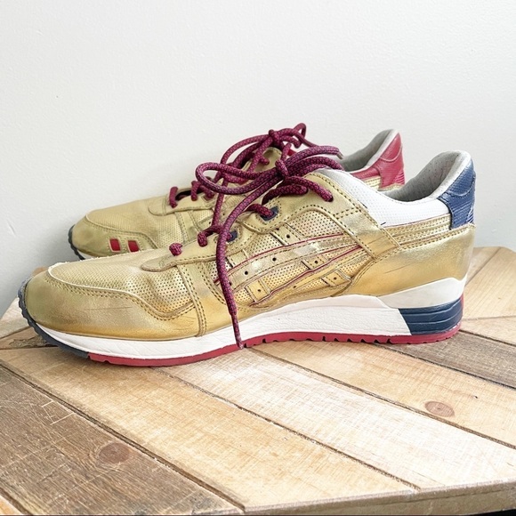 ASICS Gold Gel Lyte III USA Gold Sneakers main image 16